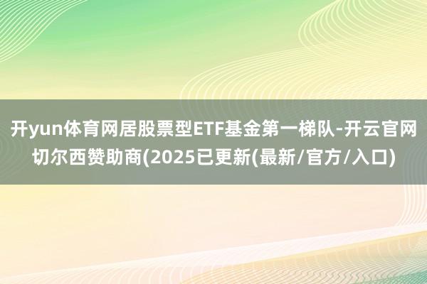 开yun体育网居股票型ETF基金第一梯队-开云官网切尔西赞助商(2025已更新(最新/官方/入口)